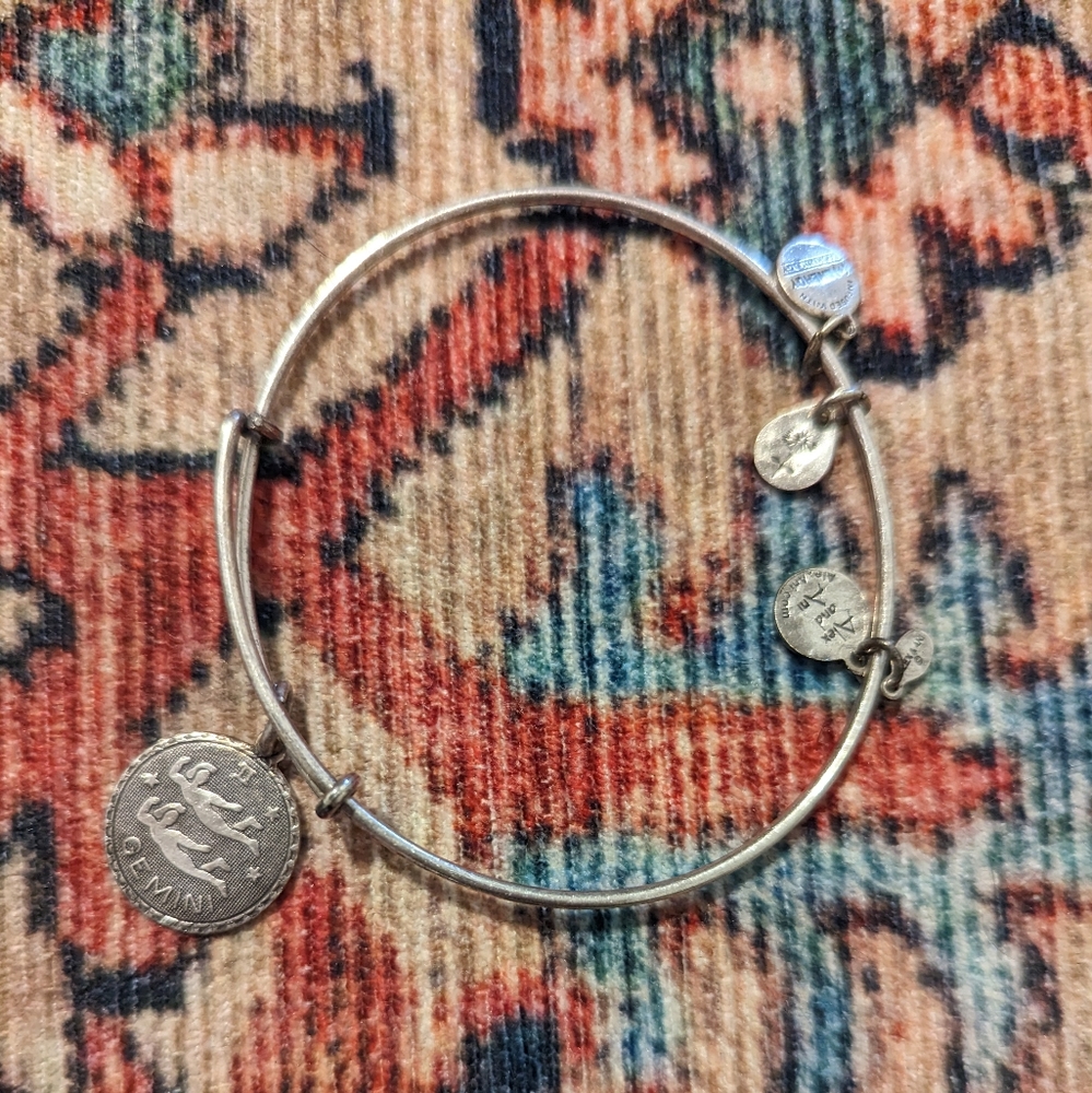 Alex and Ani bracelet, Gemini.